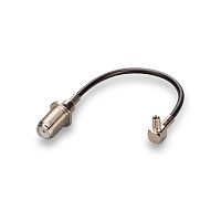 Пигтейл (кабельная сборка) TS9(male)-F (female), длина 250мм - купить оптом, цена от 1 шт.