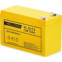 Аккумуляторная батарея YELLOW VL 12-7.5 - купить оптом, цена от 1 шт.
