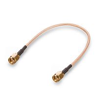 Пигтейл (кабельная сборка) SMA(male)-SMA(male), длина 250мм - купить оптом, цена от 1 шт.