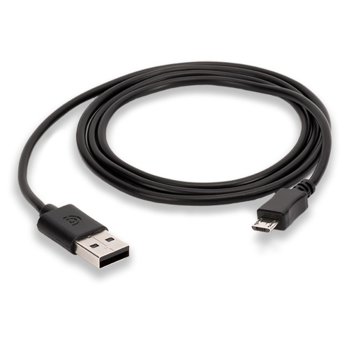 Переходник micro-USB на USB2.0, с передачей данных, 50 см  Kroks  - купить оптом, цена от 1 шт., переходник micro-usb на usb2.0, с передачей данных, 50 см от поставщика