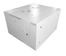 Шкаф настенный 9U серия DUO (600х550х500), 2-х секционный, передняя дверь металл, собранный, серый N - купить оптом, цена от 1 шт.