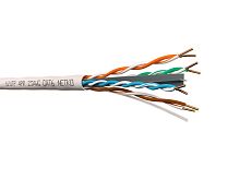Кабель U/UTP4 cat.6, 4 пары 23 AWG BC, 305м, одножильный, неэкранированный, с крестовиной, 305м, сер - купить оптом, цена от 1 шт.