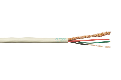 Комбинированный кабель Video+3х0,22 мм2 (аналог ШВЭВ 4х0,22 мм2), 200 м  ELETEC SYSTEMS 11-141 - купить оптом, цена от 1 шт., комбинированный кабель video+3х0,22 мм2 (аналог швэв 4х0,22 мм2), 200 м от поставщика