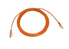 Патч-корд UTP4 cat.6, 5.0м, литой коннектор, LSZH, оранжевый, Netko CKC - купить оптом, цена от 1 шт.