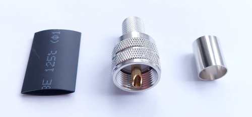 Ningbo Штекер UHF (PL-259) обжим на кабель RG213/U (аналог U-111B), индивидуальная упаковка  ELETEC SYSTEMS U069 - купить оптом, цена от 1 шт., ningbo штекер uhf (pl-259) обжим на кабель rg213/u (аналог u-111b), индивидуальная упаковка от поставщика