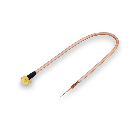 Пигтейл (кабельная сборка) MCX(male)-null, длина 250мм  Kroks  - купить оптом, цена от 1 шт., пигтейл (кабельная сборка) mcx(male)-null, длина 250мм от поставщика
