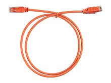 Патч-корд UTP4 cat.6, 1.0м, литой коннектор, LSZH, оранжевый, Netko CKC - купить оптом, цена от 1 шт.