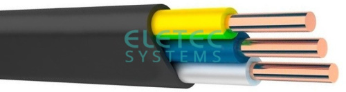 ВВГ нг(А)-LS-П 3х1,5 мм2, 100 м (СТИНКАБЕЛЬ)  ELETEC SYSTEMS  - купить оптом, цена от 1 шт., ввг нг(а)-ls-п 3х1,5 мм2, 100 м (стинкабель) от поставщика