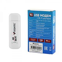 4G модем VEGATEL M24 Wi-Fi роутер (все SIM-карты) - купить оптом, цена от 1 шт.