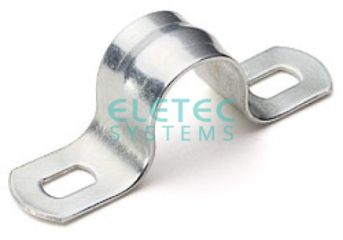 Скоба металлическая двухлапковая 19-20 (100 шт/уп)  ELETEC SYSTEMS PR08.2547 - купить оптом, цена от 1 шт., скоба металлическая двухлапковая 19-20 (100 шт/уп) от поставщика