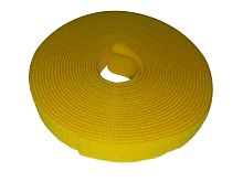 Лента-липучка многоразовая 14,5мм*5м, желтая, NETKO Optima - купить оптом, цена от 1 шт.