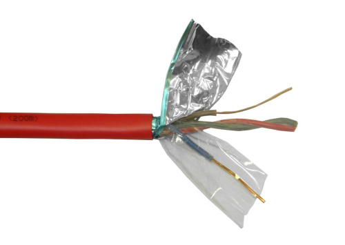 Кабель сигнальный NETKO, экранированный, КПСЭнг (А) - FRLS, 2*2*1.00мм2 (1.1мм) 200м, красный  Netko NETKO SIC-5872.OX.4F - купить оптом, цена от 1 шт., кабель сигнальный netko, экранированный, кпсэнг (а) - frls, 2*2*1.00мм2 (1.1мм) 200м, красный от поставщика